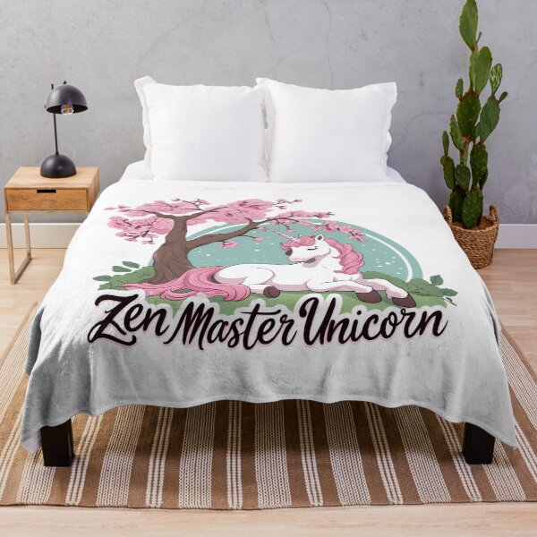 Item preview, Zen Master Unicorn designed and sold by zoughlal.
