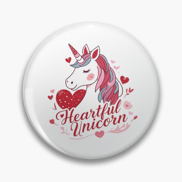 Item preview, Heartful Unicorn designed and sold by zoughlal.