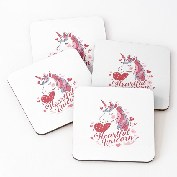 Item preview, Heartful Unicorn designed and sold by zoughlal.