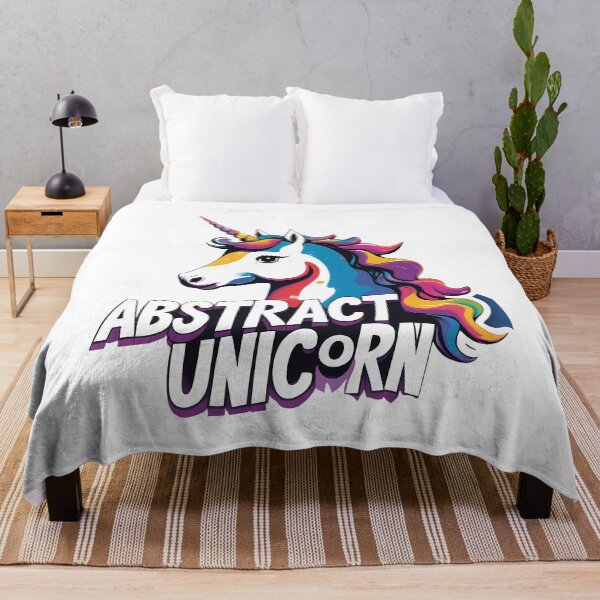 Item preview, Abstract Art Unicorn designed and sold by zoughlal.