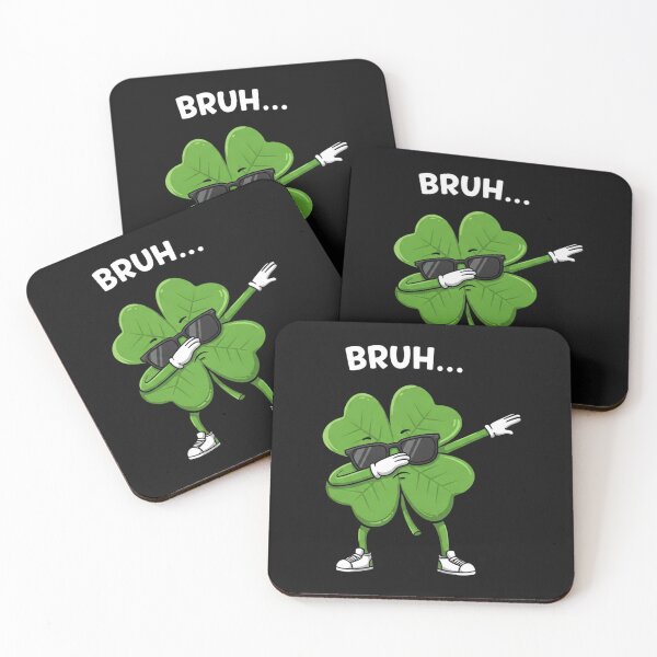 Item preview, Bruh Dabbing Shamrock Funny St. Patrick's Day designed and sold by Adrian Kane.