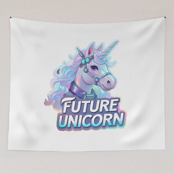 Item preview, Future Unicorn designed and sold by zoughlal.
