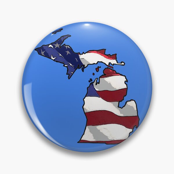Item preview, Patriotic Michigan designed and sold by Havocgirl.