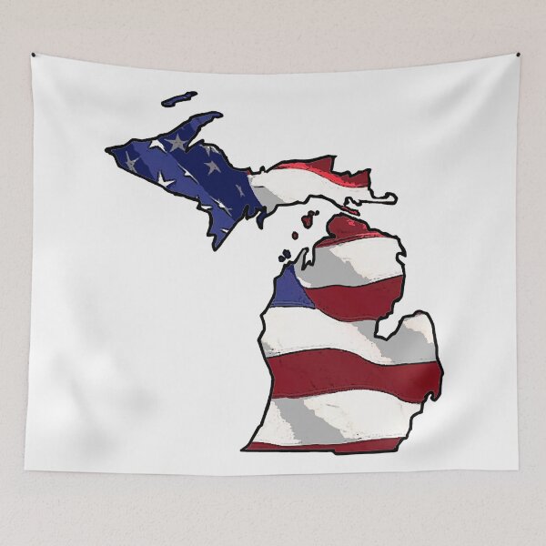 Item preview, Patriotic Michigan designed and sold by Havocgirl.