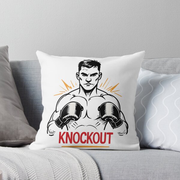 Item preview, Knockout Power: A Bold and Playful Boxing Design designed and sold by postprocess.