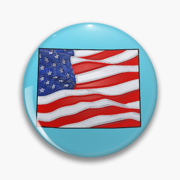 Item preview, Patriotic Wyoming designed and sold by Havocgirl.