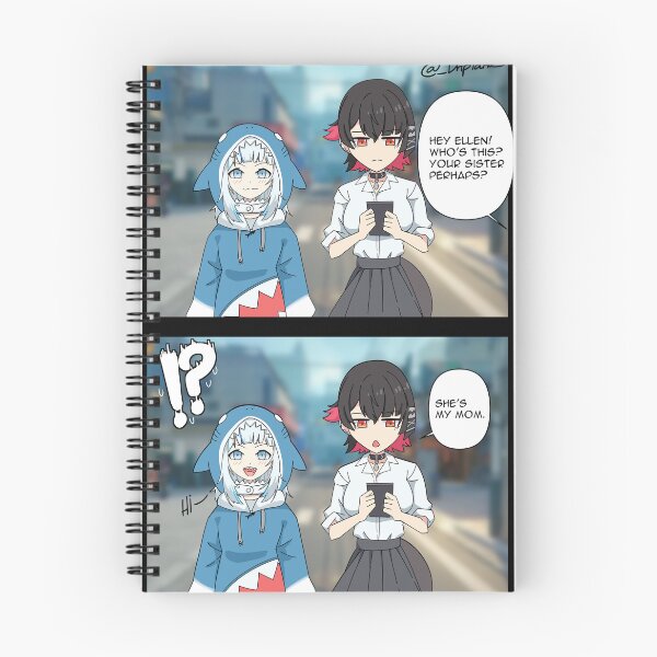 Item preview, Ellen X Gura Comic designed and sold by DripTaku.