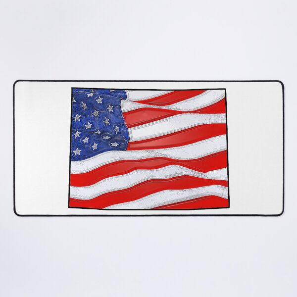 Item preview, Patriotic Wyoming designed and sold by Havocgirl.