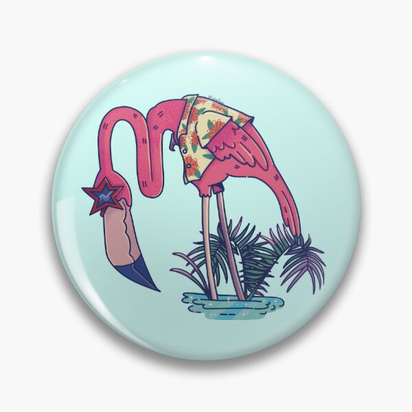 Item preview, 80s Tropical Miami Flamingo designed and sold by CipherTeyaa.