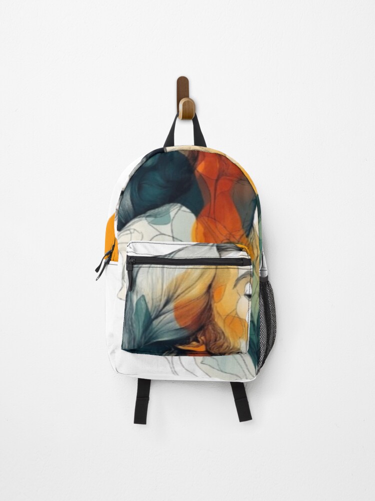 Thumbnail 1 of 3, Backpack, PAINTING OF JESUS designed and sold by Inrru2018.