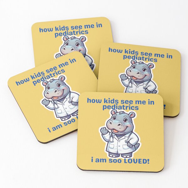 Item preview, I’m Not Just a Pediatric Nurse – Hippo-Critical Joy in their eyes! designed and sold by PolynesianGrace.