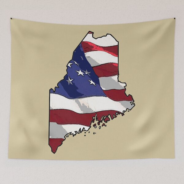Item preview, Patriotic Maine designed and sold by Havocgirl.