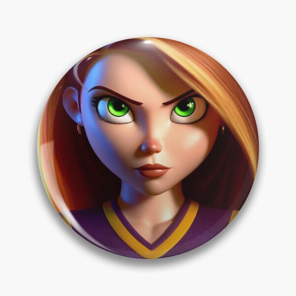Item preview, Kim Possible Glare Middleton Cheerleader designed and sold by N0WUC1.