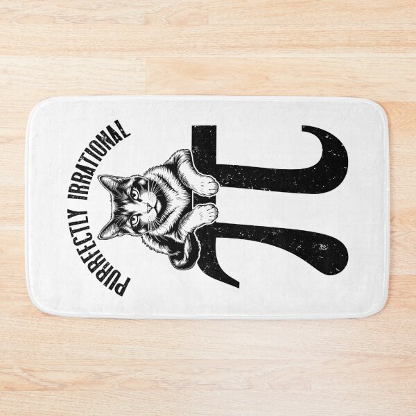 Item preview, Pi Day Cat Lover Purrfectly Irrational Number Math Teacher designed and sold by GrandeDuc.