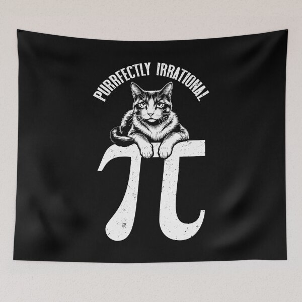 Item preview, Pi Day Cat Lover Purrfectly Irrational Number Math Teacher designed and sold by GrandeDuc.