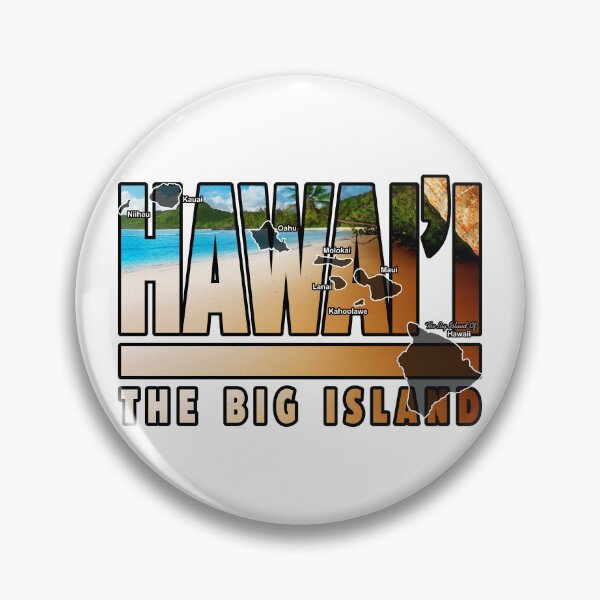 Item preview, The Big Island Of Hawaii With Hawaiian Islands designed and sold by JamesLimborg.