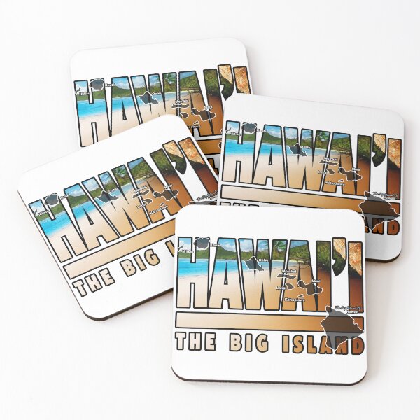 Item preview, The Big Island Of Hawaii With Hawaiian Islands designed and sold by JamesLimborg.