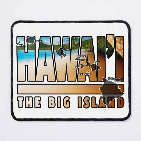 Item preview, The Big Island Of Hawaii With Hawaiian Islands designed and sold by JamesLimborg.
