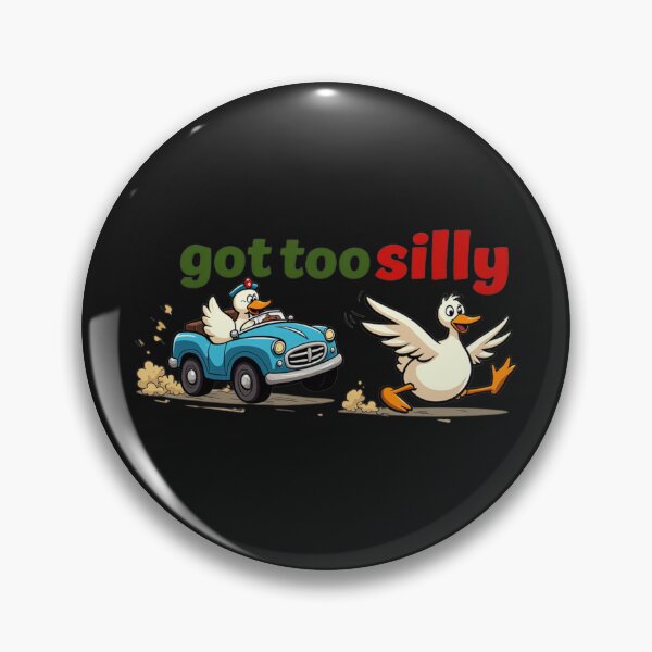 Item preview, Got Too Silly Funny Duck Car Chase designed and sold by Adrian Kane.