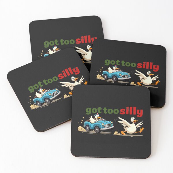 Item preview, Got Too Silly Funny Duck Car Chase designed and sold by Adrian Kane.
