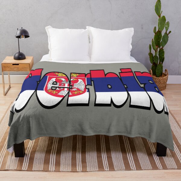 Item preview, Serbia Flag Font designed and sold by Havocgirl.