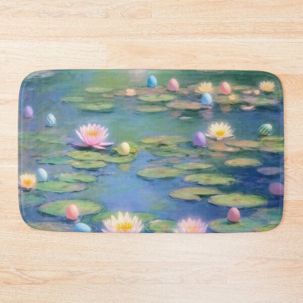 Item preview, Easter Eggs in Water Lilies - Monet-Inspired Fantasy, designed and sold by Kina-design.