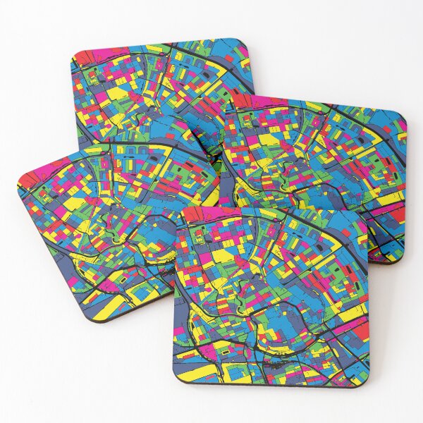 Item preview, Groningen City Map Pop Art Street Map designed and sold by Stadify.