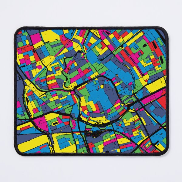 Item preview, Groningen City Map Pop Art Street Map designed and sold by Stadify.