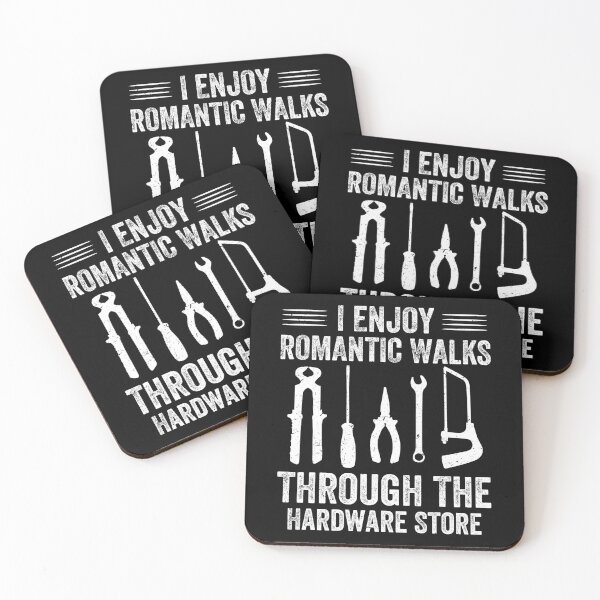 Item preview, I Enjoy Romantic Walks Through The Hardware Store designed and sold by NQArtist.