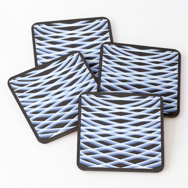 Item preview, Abstract Diagonal sapphire designed and sold by SLOWLIKE.
