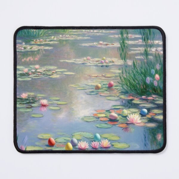 Artikelvorschau, Ostereier in Seerosen - Monet-inspirierte Fantasie, entworfen und verkauft von Kina-design.