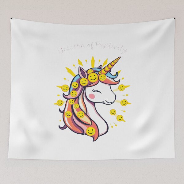Item preview, Unicorn of Positivity designed and sold by zoughlal.