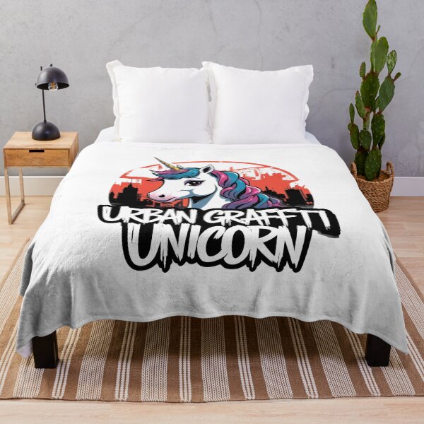 Item preview, Urban Graffiti Unicorn designed and sold by zoughlal.