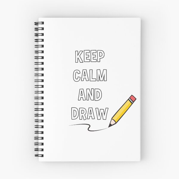 Item preview, Keep Calm And Draw designed and sold by Mingkishirt.