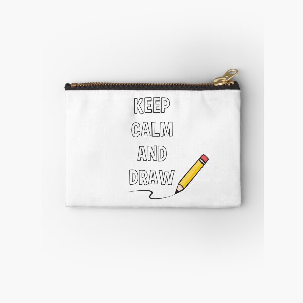 Item preview, Keep Calm And Draw designed and sold by Mingkishirt.