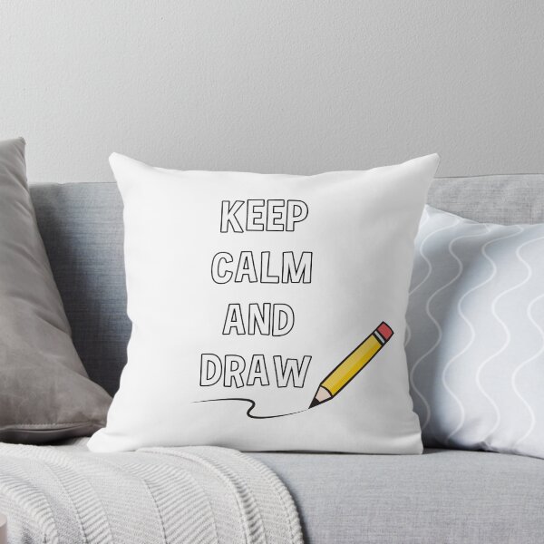 Item preview, Keep Calm And Draw designed and sold by Mingkishirt.