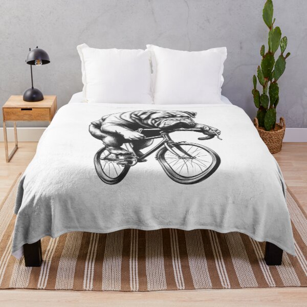 Item preview, Dogue de Bordeaux Riding Bike designed and sold by Kimberley King Art King Art.