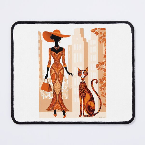 Item preview, Orange silhouettes designed and sold by PeggyMacStudio.