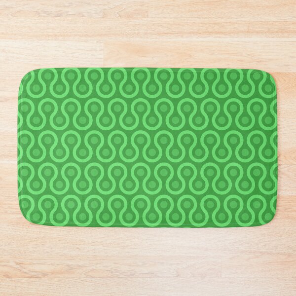 Item preview, Geometric Pattern: Looped Circles: Emerald designed and sold by Red Wolf.