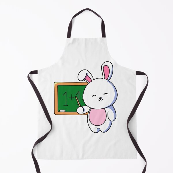 Item preview, Teacher Bunny – Cute Classroom Math Design designed and sold by yogiskencing.
