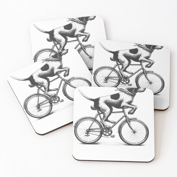 Item preview, English Pointer Riding Bike designed and sold by Kimberley King Art  King Art.