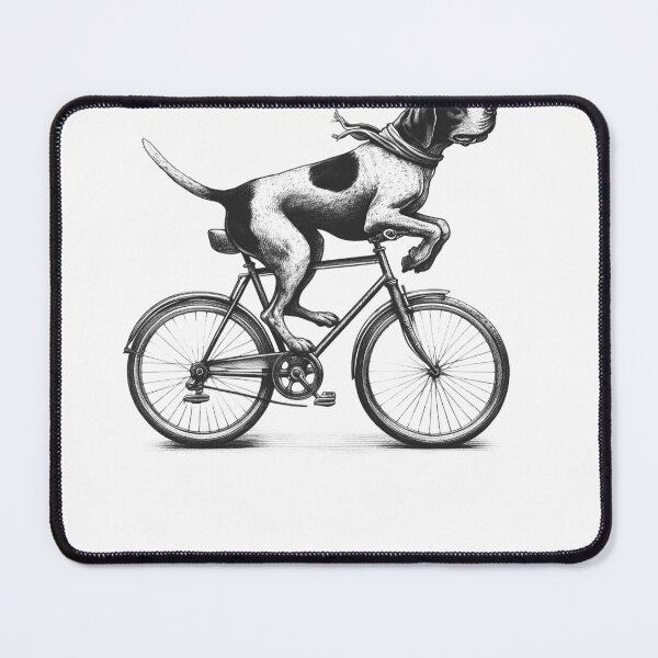 Item preview, English Pointer Riding Bike designed and sold by Kimberley King Art  King Art.