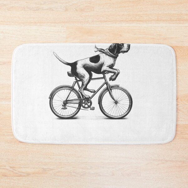 Item preview, English Pointer Riding Bike designed and sold by Kimberley King Art  King Art.