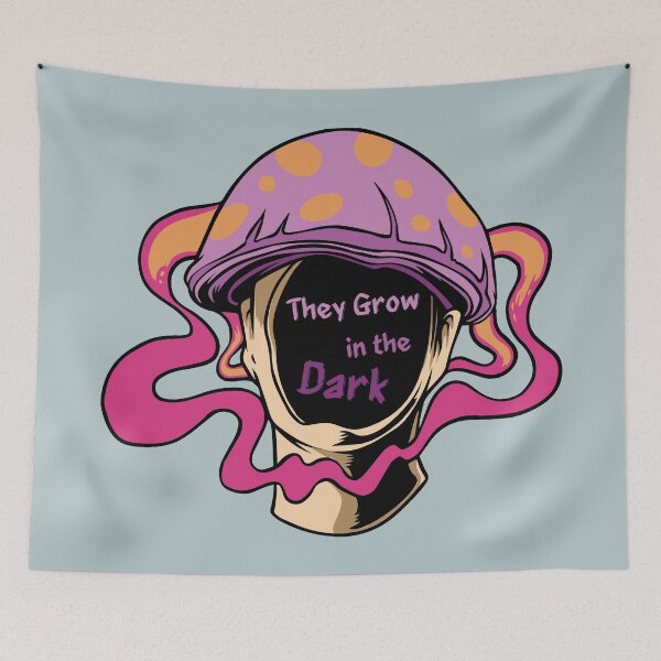 Item preview, They Grow in the Dark designed and sold by Milena R..