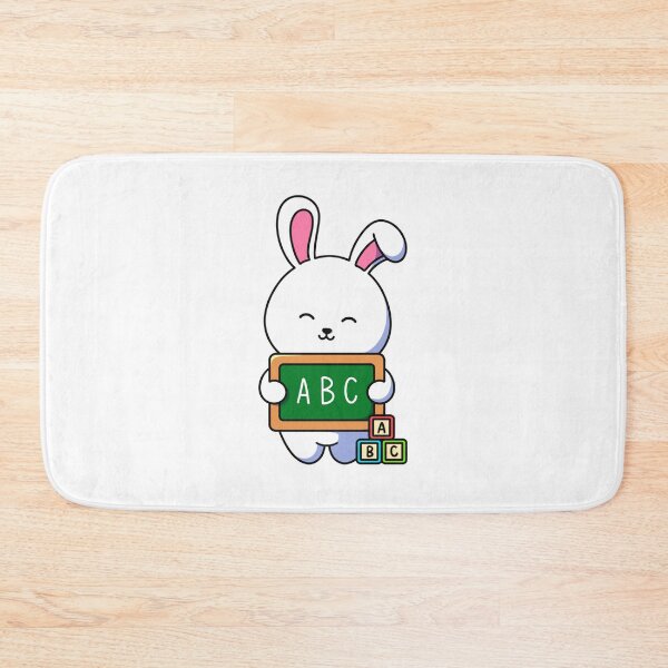 Item preview, ABC Bunny – Cute Alphabet Learning Design designed and sold by yogiskencing.