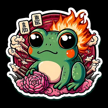 Artwork thumbnail, Frog by Azrora