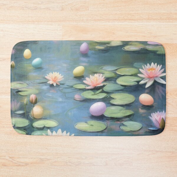 Item preview, Easter Eggs in Water Lilies - Monet-Inspired Fantasy, designed and sold by Kina-design.