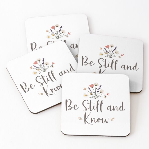 Item preview, Be Still and Know – Christian Floral Design  designed and sold by haitrieuic96.