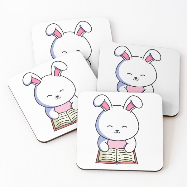 Item preview, Book Bunny – Adorable Reading Time Design designed and sold by yogiskencing.