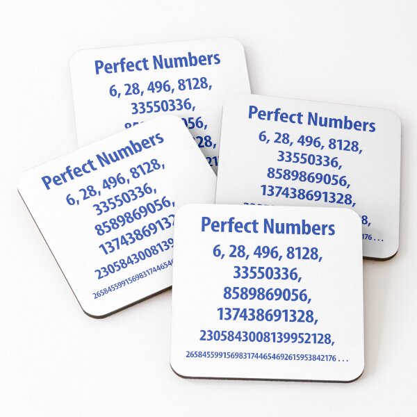 Item preview, Perfect Numbers designed and sold by CharlottePlaceArt.